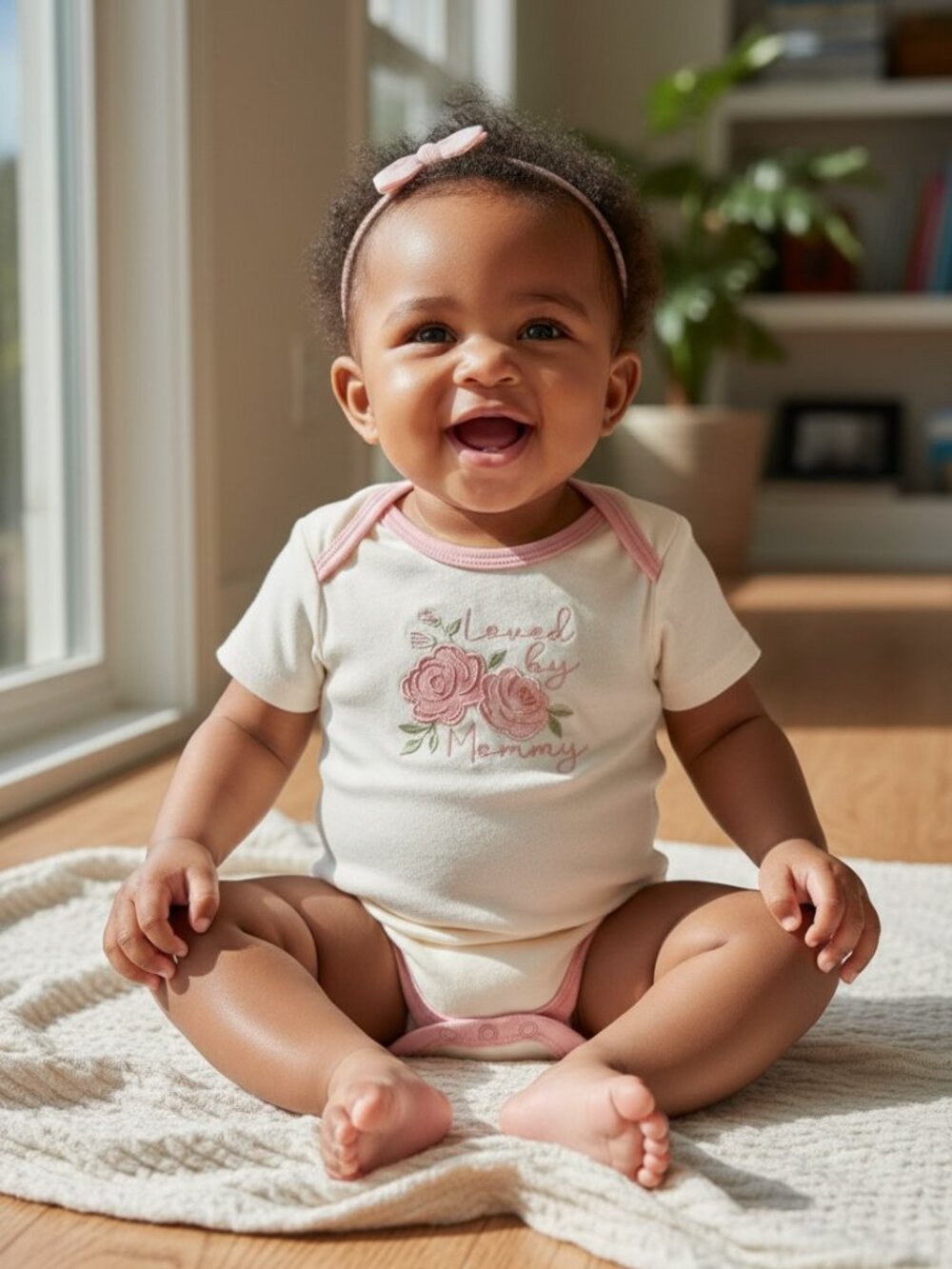 Kyle & Deena 5PK Baby Girl Floral Bodysuits Size 6–9M